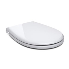 Tapa Wc Inodoro Polipropileno Blanco Flat Soft Close Tatay