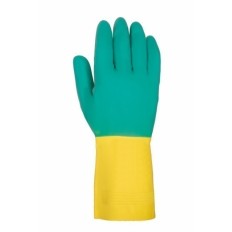 Guante  Quimico S7 622 Latex Verde/Amarillo Juba