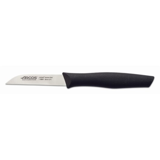 Cuchillo Cocina Mondador 80Mm Mango Polipropileno  Nova Negro  Inox Arcos