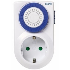 Programador Electrico Analogico Mini Coati Blanco