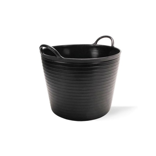 Capazo Agricola 42Lt Polietileno Negro Plasvidavi