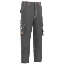 Pantalon Trabajo T48 Algodon/Elas Gris L9000 Vesin