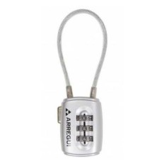 Candado Seguridad  30Mm Combinacion Arco Flexible Gris Arregui