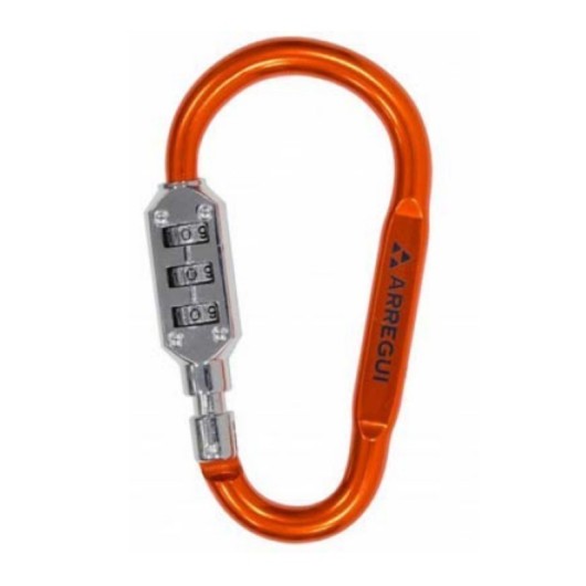 Mosqueton Seguridad 60Mm Combinacion Naranja Arregui