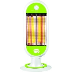 Estufa Electrica 1000W Fibra Carbono 2 Barras Oscilante Vivah