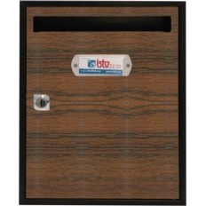 Buzon Interior 300X240X80Mm Vertical Btv Acero Sapelly Teide
