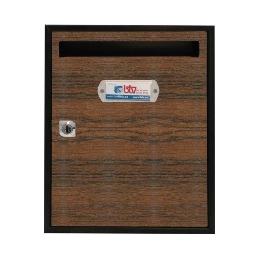Buzon Interior 300X240X80Mm Vertical Btv Acero Sapelly Teide