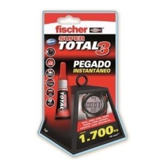 Adhesivo Instantaneo Flexible 3 Gr Universal Supertotal 3 Fischer