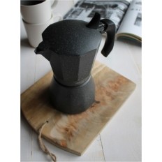 Cafetera Italiana Induccion 6Tazas Aluminio Gr Stone Oroley