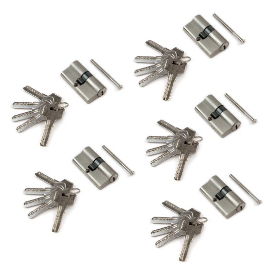 Cilindro cerradura de seguridad tipo pera para puertas