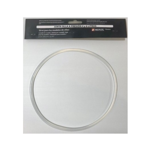 Goma Olla Presion 24Cm Silicona Classica 8/10Lt Monix Bra