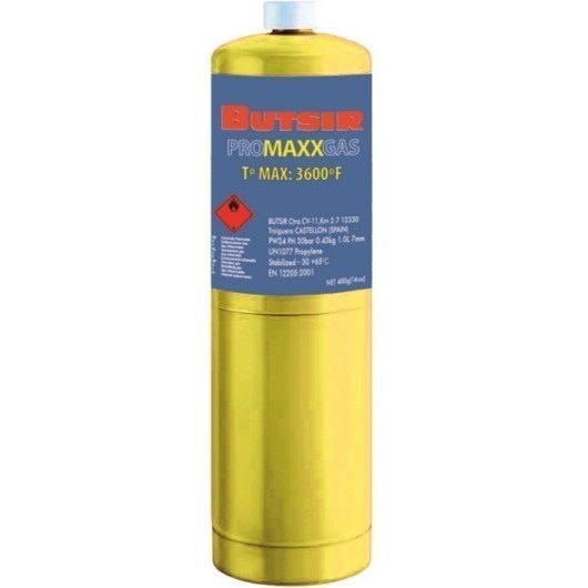 Cartucho Gas Alto Rendimiento Ra 400Gr Promaxxgas Butsir