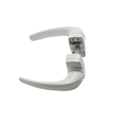 Manivela Carpinteria Metalica 6802 Aluminio Blanco