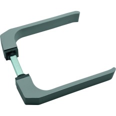Manivela Carpinteria Metalica 702 Aluminio Plata 