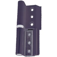 Bisagra Carpinteria Metalica  Aluminio Negro 6813 Dcha
