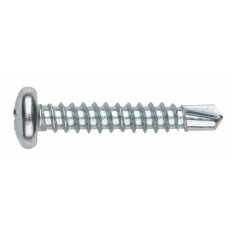 Tornillo Autotaladrante 7504N 4,8X080Mm Cinc Index 250 Pz