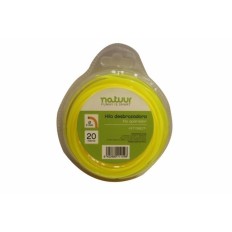 Hilo Desbrozador 2Mm  Nyl Ama Rdo 20 Mt