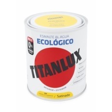 Esmalte Satinado. 750 Ml Am/Lum Al Agua Ecologico Titanlux