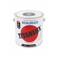 Esmalte Satinado. 2,5 Lt Taba Al Agua Ecologico Titanlux