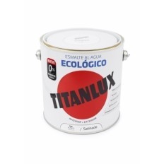 Esmalte Satinado 2,5 Lt Bl Al Agua Ecologico Titanlux