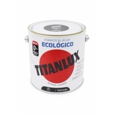 Esmalte Satinado 2,5 Lt Ne Al Agua Ecologico Titanlux