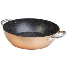 Cacerola Baja 32Cm Ind Alum.Forj/Tef/Pied Cobre Profesional
