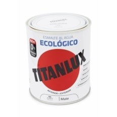 Esmalte  750 Ml Bl Al Agua Ecologico Titanlux