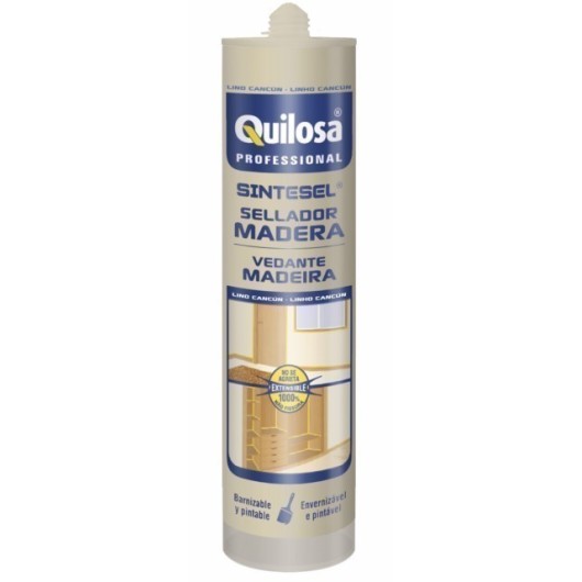 Sellador Sintetico Madera 300 Ml Lino Cancun Sintesel Quilosa