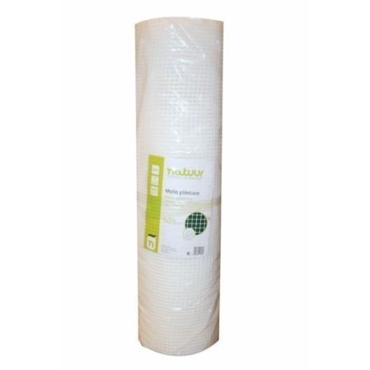 Malla Protecion 1X25Mt Cda Natuur Bl L.M. 9X9Mm