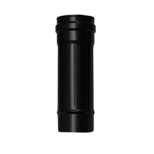 Tubo Estufa Pellet Ø80Mmx25Cm A/Esm/Vitr. Ne Exojo