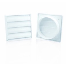 Ventana Extraccion/Aire Tubo Redondo 120Mm Ign/Aut Salida Exterior P