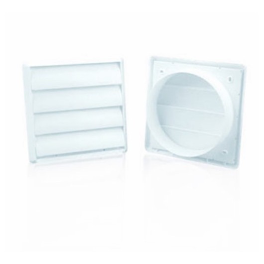 Ventana Extraccion/Aire Tubo Redondo 120Mm Ign/Aut Salida Exterior P