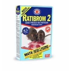 Raticida Cebo Fresco Ratibrom-2 150 Gr