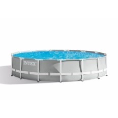 Piscina Pvc Circular 457X107Cm Cart 14614Lt Prism Intex