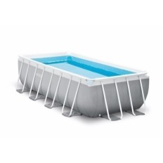 Piscina Pvc Rectangular 488X244X107Cm Cart 10874Lt Prism Intex