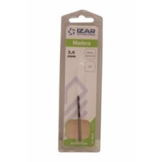 Broca Madera Espiral 3 Puntas 03 Mm M640 Izar