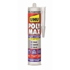 Adhesivo Sellador Polimero 300 Gr Tra Poly Max High Tack Uhu