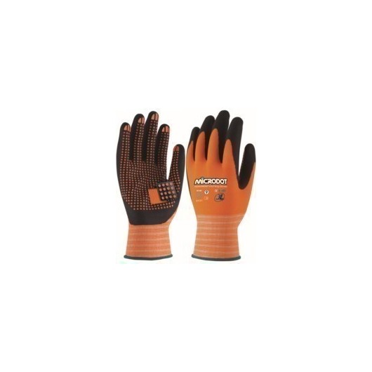 Guante Mecanico S07 Puntos Dot-T 3L Nyl Na/Ne Wx-666 Microdo