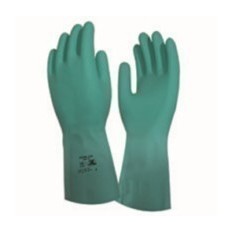 Guante Quimico S07 Indust 3L Nitr. Ver Rnf-15 Nitril 330 T-7