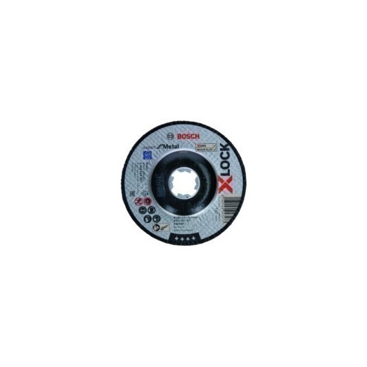 Disco Corte Metal Concavo  125X2,5 Mm X-Lock Expert Bosch