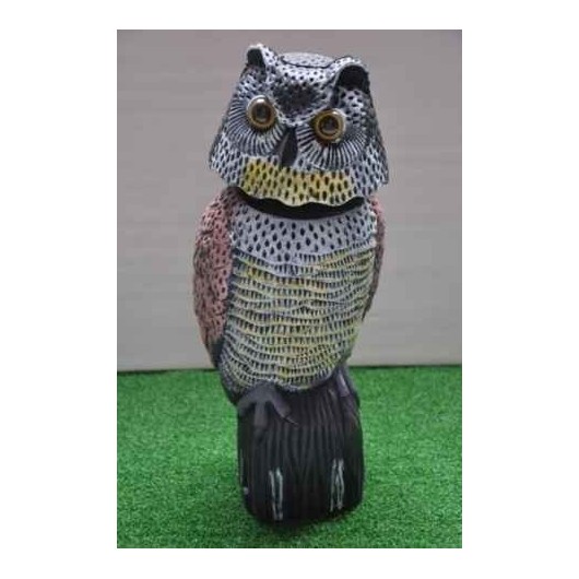 Buho Jardin 18,5X17,5X41Cm Eolico Natuur Pl Otus Nt125051