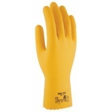 Guante Quimico S07 33Cm Floc. Duo Tex Latex Ama 3L