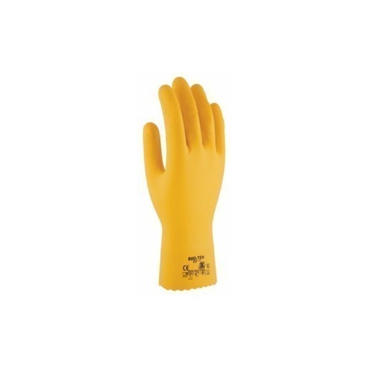 Guante Quimico S07 33Cm Floc. Duo Tex Latex Ama 3L