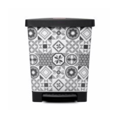 Cubo Basura Reciclaje 23L/390X300X335 C/Pedal Pl Hidraulic Tatay