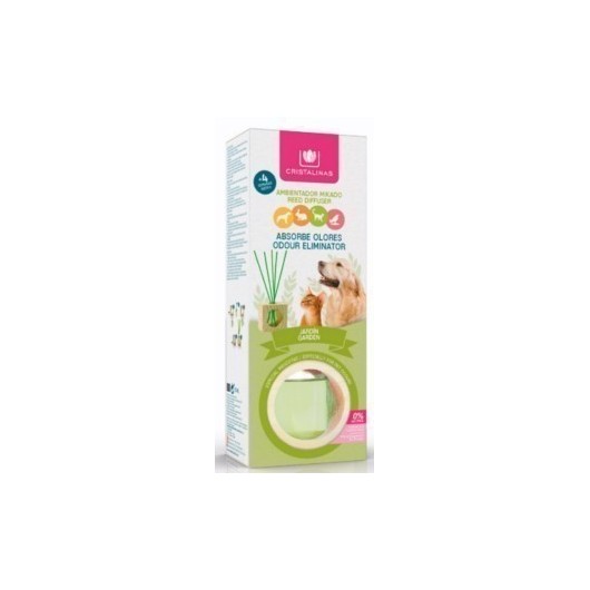 Ambientador Hogar 30Ml Jardin Cristali. Ver Mikado Absorbe Olo