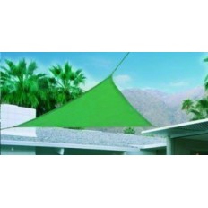 Toldo Jardin 3X3X3M Triangulo Natuur Ver Nt123413