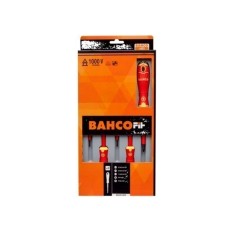 Destornillador Aislado 3Recta+Ph1+Ph2 M/Bic Bahco 5 Pz