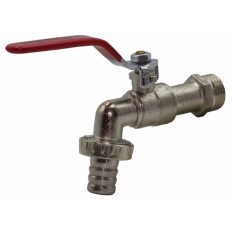 Grifo Jardin Curvo 3/4 X 1" Palanca Riegolux 0