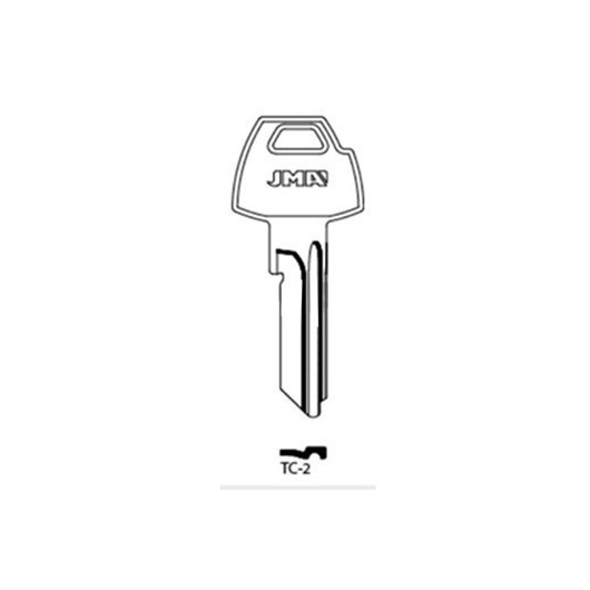 Llave Cilindro En Bruto Jma Acero Tc-2 0
