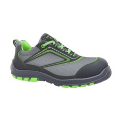 Zapato Seguridad 36 S3 Pu-Tpu Pun.Plas Nairobi Tejido Tec Gr/Ver P